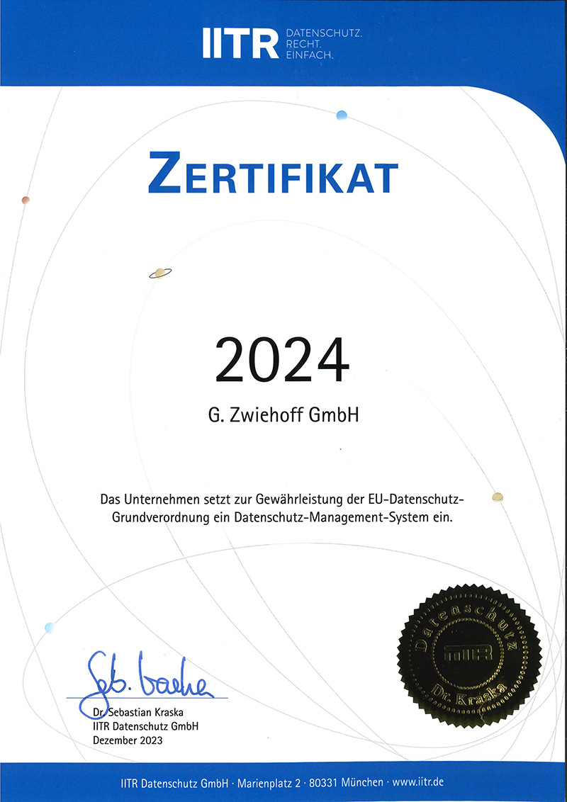 Datenschutz-Zertifikat-2024